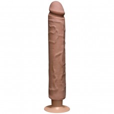 Вибратор-мулат The Realistic Cock ULTRASKYN Without Balls Vibrating 12” - 33,5 см.
