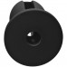 Чёрная анальная пробка Kink Wet Works Lube Luge Premium Silicone Plug 6  - 15,2 см.