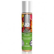 Смазка с ароматом тропических фруктов JO Flavored Tropical Passion - 30 мл.