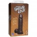 Реалистичный чернокожий фаллос The Realistic Cock 6” with Removable Vac-U-Lock Suction Cup - 19,8 см.
